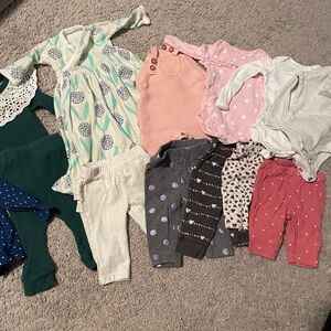 Newborn Assorted Baby Girl Clothing